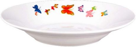 Тарелка суповая Miolla "Бабочки", 20 см