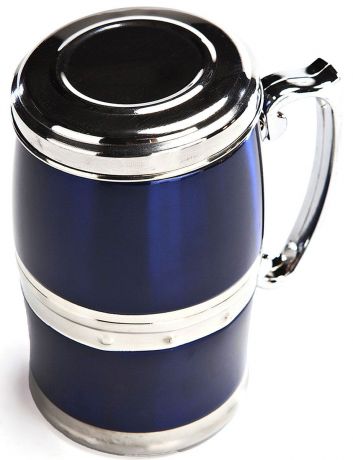 Кружка магнитная Bradex "Живая вода", цвет: синий, 350 мл
