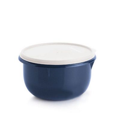 Контейнер вакуумный для пищи Tupperware Замесочное блюдо, синий, белый