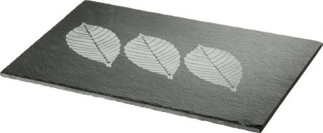 Доска сервировочная Agness Монблан, 925-115, серый, 20 х 30 см
