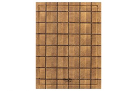 Разделочная доска Elan Gallery Крестики - нолики, светло-коричневый