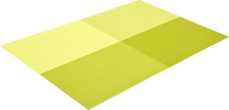 Салфетка сервировочная Marmiton "Геометрия", цвет: лайм, 30 х 45 см