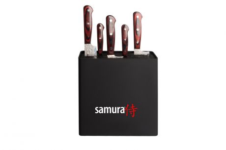 Подставка для ножей samura KBH-101/Y, черный