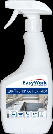 Средство для чистки сантехники EasyWork, 303453, 500 мл