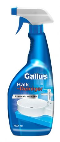 Жидкость для очистки кальциевых отложений Gallus, GL41, 750 мл