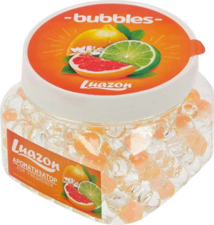 Ароматизатор автомобильный Luazon Bubbles, цитрусы, 1643086, 225 г
