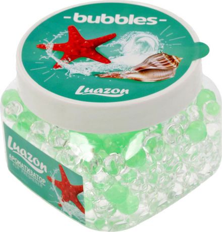 Ароматизатор автомобильный Luazon Bubbles, море, 1643087, 225 г