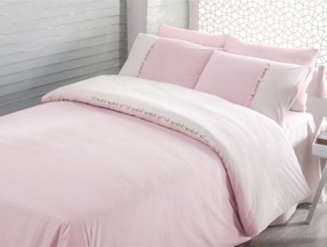 Комплект постельного белья IRYA LAVIN, розовый