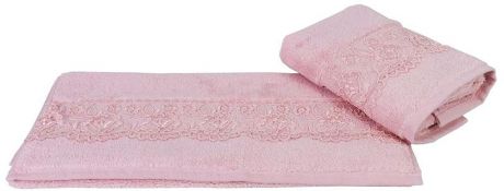 Полотенце махровое Hobby Home Collection "Sidelya", цвет: розовый, 50х90 см