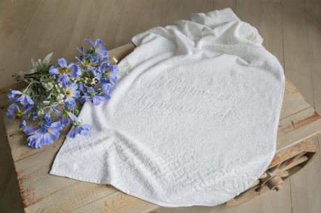 Крестильное полотенце Alivia Kids, 1270710130, 130 х 70 см, белый