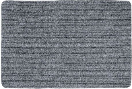 Коврик придверный Vortex "Simple", цвет: серый, 50 х 80 см