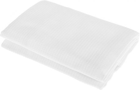 Полотенце-простыня для бани и сауны "Банные штучки", цвет: белый, 80 х 150 см