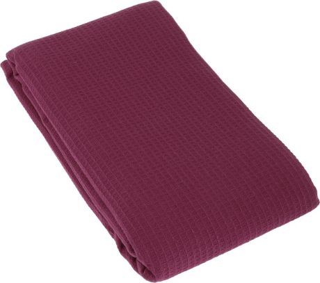 Полотенце-простыня для бани и сауны "Банные штучки", цвет: бордовый, 80 х 150 см