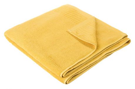 Полотенце банное El Casa Полоска, желтый