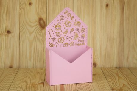 Подарочная упаковка Мастер Дизайн ПУ485020505, розовый