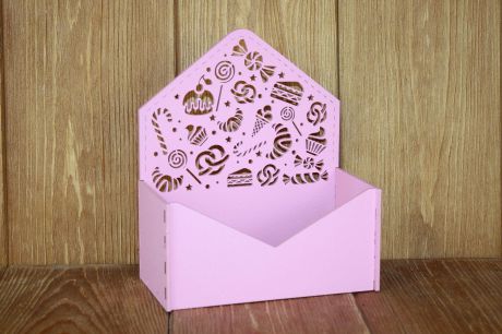 Подарочная упаковка Мастер Дизайн ПУ484020505, розовый