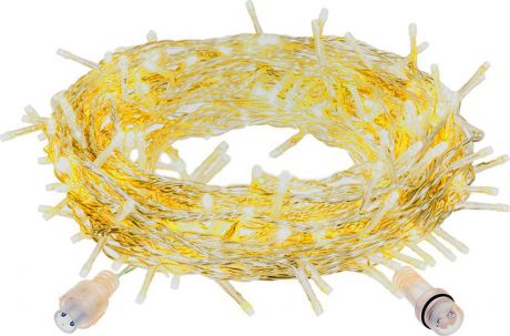 Гирлянда-конструктор электрическая Vegas "Занавес", 192 лампы, 6 нитей, свет: желтый, 1 х 4 м