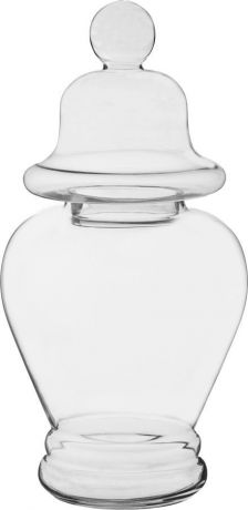 Декоративная чаша Lefard Manuel, 316-1217, прозрачный, высота 55 см