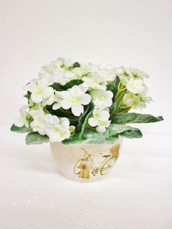 Искусственные цветы Coneko K5557004, белый