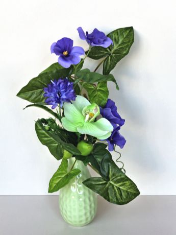 Искусственные цветы 403151, голубой