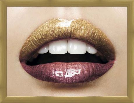 Картина Экорамка Блестящие губы