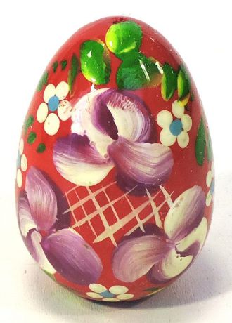 Яйцо пасхальное Taowa Яйцо, 027-103-1, красный