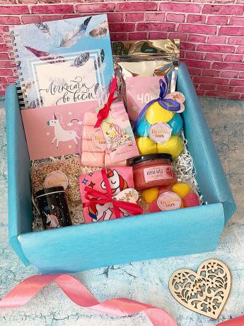 Сувенирный набор DREAMBOX Подарок женский "подарочный набор ЕДИНОРОГ"