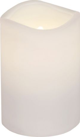 Свеча декоративная LED Star Trading Сandle Plastic, 067-78, белый, 11,5 см