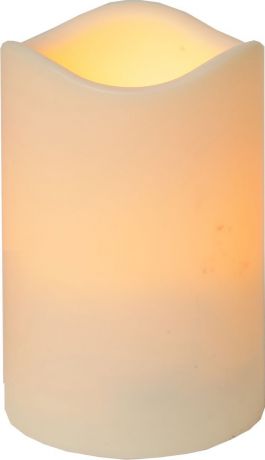 Свеча декоративная LED Star Trading Сandle Plastic, 067-28, бежевый, 11,5 см