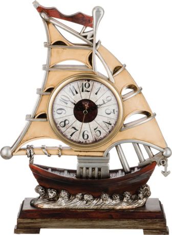 Настольные часы Lefard Парусник, кварцевые, 204-154, 41 х 32 х 11,5 см