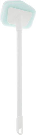 Губка OHE / для ванной, меламиновая, с ручкой, длина 40 см, арт. 908101, Пластик, Меламин, Полиуретан