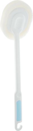 Губка OHE / для ванной, c ручкой, длина 35 см, арт. 671036, Полиэтилен, Пенопласт, Нейлон