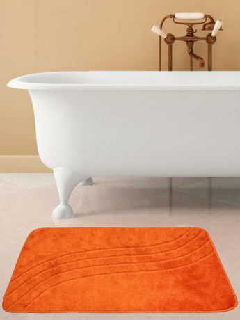 Коврик для ванной Mr.Penguin BFL006, оранжевый