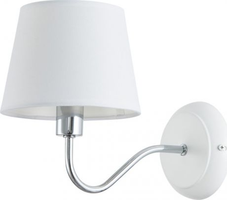 Настенный светильник Arte Lamp Gracia, A1528AP-1WH, белый