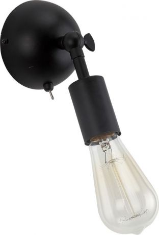 Настенный светильник Arte Lamp Roots, A9190AP-1BK, черный