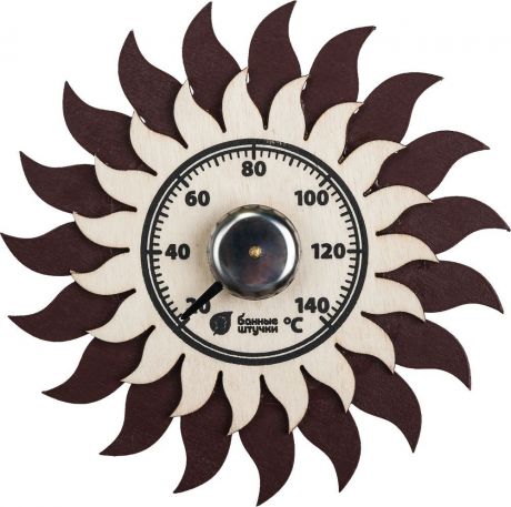 Банный декор термометр Банные штучки "Солнышко", 13 х 13 см