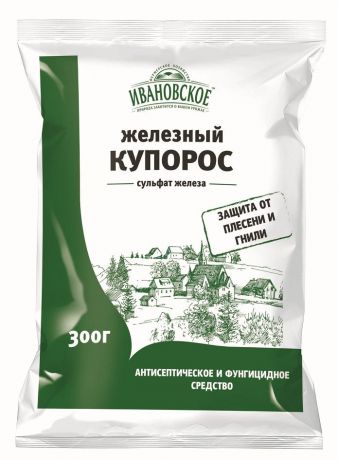 Удобрение Фермерское хозяйство Ивановское Железный купорос 300 г