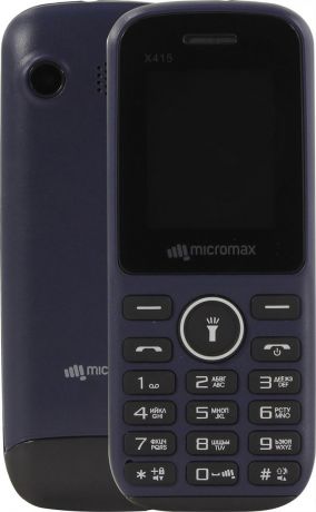 Мобильный телефон Micromax X415, синий