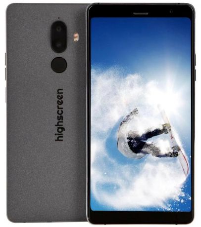 Смартфон Highscreen Power Five Max-2 4/64 GB, черный