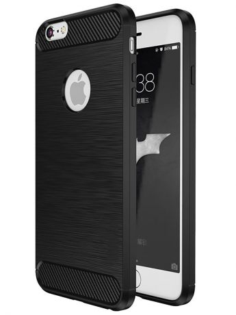 Чехол для сотового телефона UVOO Carbon design для Apple iPhone 7/8, черный