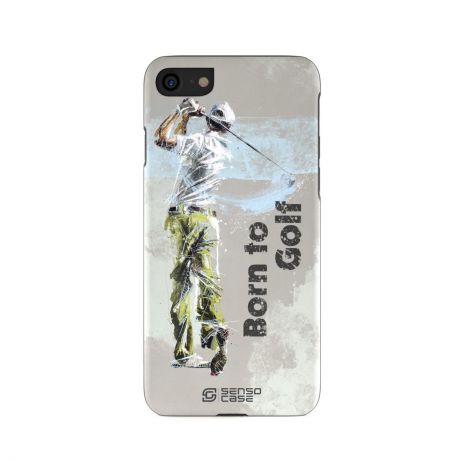 Чехол для сотового телефона SensoCase iPhone 7/8 "Гольф" , SC-IP7-golf + защитное стекло в подарок, 100029