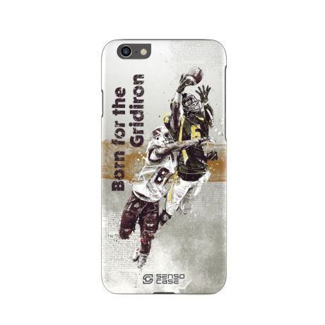 Чехол для сотового телефона SensoCase iPhone 6/6s "Американский футбол" , SC-IP6-football + защитное стекло в подарок, 100055