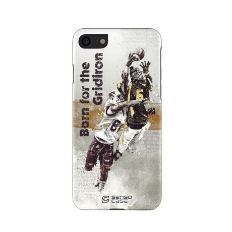 Чехол для сотового телефона SensoCase iPhone 7/8 "Американский футбол" , SC-IP7-football + защитное стекло в подарок, 100057