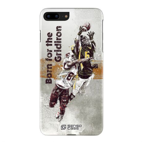 Чехол для сотового телефона SensoCase iPhone 7/8 Plus "Американский футбол", SC-IP7-football + защитное стекло в подарок, 100058