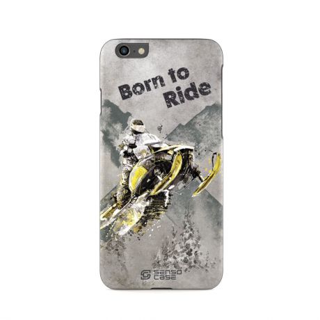 Чехол для сотового телефона SensoCase iPhone 6/6s "Снегоход", SC-IP6-snowmobile + защитное стекло в подарок, 100087