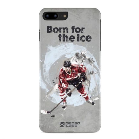 Чехол для сотового телефона SensoCase iPhone 7/8 Plus "Хоккей", SC-IP7P-hockey + защитное стекло в подарок, 100094