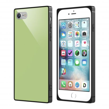 Чехол для сотового телефона Vipe для Apple iPhone 7 / 8, 644-VPIP7GLASSLGRN, светло-зеленый