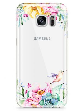 Чехол для сотового телефона UVOO Art design для Samsung Galaxy S7, прозрачный