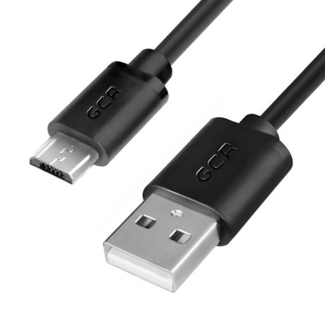 Кабель Greenconnect 0.15m USB 2.0, AM/microB 5pin, 28/28 AWG, GCR-UA8MCB6-BB2S
