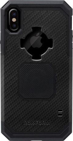 Чехол для сотового телефона Rokform Rugged для iPhone XS/X, черный